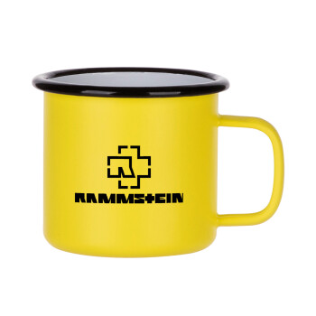 Rammstein, Metallic enamel MATT Yellow cup 360ml