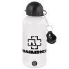 Metal water bottle, White, aluminum 500ml