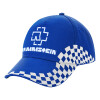 Adult Ultimate BLUE RACING Cap, (100% COTTON DRILL, ADULT, UNISEX, ONE SIZE)