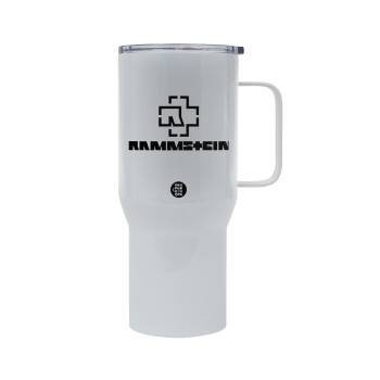 Rammstein, Mega Stainless steel Tumbler with lid, double wall 750L