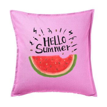 Summer Watermelon, Sofa cushion Pink 50x50cm includes filling