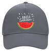 Ultimate Adult Hat Grey, (100% COTTON DRILL, ADULT, UNISEX, ONE SIZE)