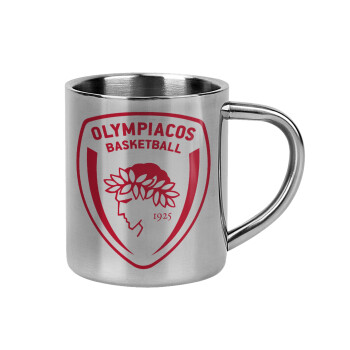 Olympiacos B.C., Mug Stainless steel double wall 300ml