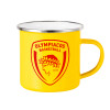 Yellow Enamel Metallic Cup 360ml