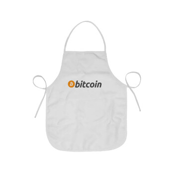 Bitcoin Crypto, Ποδιά Σεφ Ολόσωμη κοντή Ενηλίκων (63x75cm)