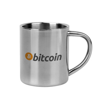 Bitcoin Crypto, Mug Stainless steel double wall 300ml