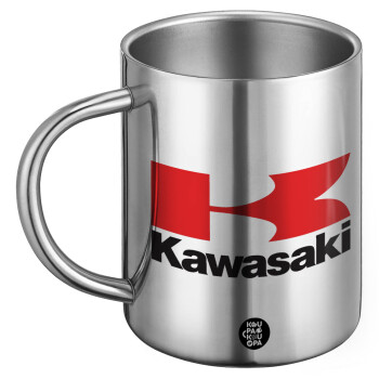 Kawasaki, Ανοξείδωτη Μεταλλική Κούπα 450ml - Διπλού Τοιχώματος