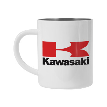 Kawasaki, Mug Stainless steel double wall 300ml