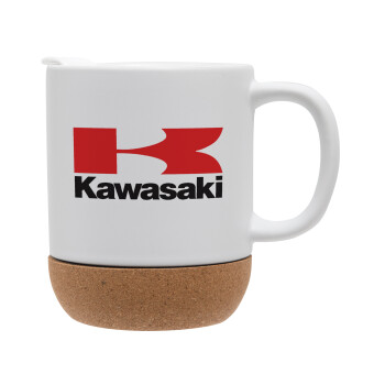 Kawasaki, Ceramic coffee mug Cork (MAT), 330ml (1pcs)