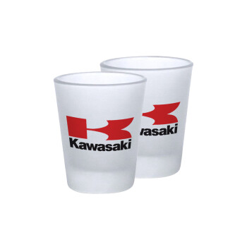 Kawasaki, Σφηνοπότηρα γυάλινα 45ml του πάγου (2 τεμάχια)