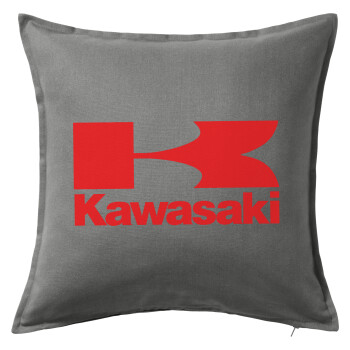 Kawasaki, Sofa cushion Grey 50x50cm includes filling