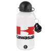 Metal water bottle, White, aluminum 500ml