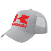 Trucker Hat with Mesh, GREY, (COTTON, KIDS, UNISEX, ONE SIZE)