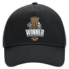 Adult Ultimate Hat BLACK, (100% COTTON DRILL, ADULT, UNISEX, ONE SIZE)