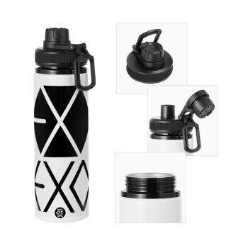 EXO Band korea, Metal water bottle with safety cap, aluminum 850ml