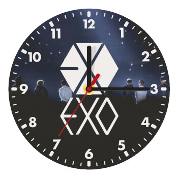 EXO Band korea, Wooden wall clock (20cm)