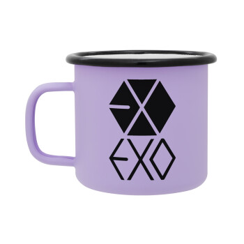 EXO Band korea, Κούπα Μεταλλική εμαγιέ ΜΑΤ Light Pastel Purple 360ml