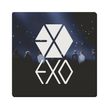 EXO Band korea, Τετράγωνο μαγνητάκι ξύλινο 6x6cm