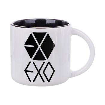 EXO Band korea, Κούπα κεραμική 400ml Λευκή/Μαύρη