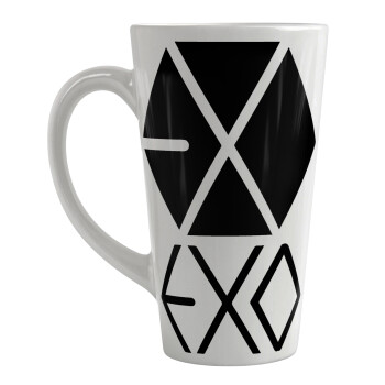 EXO Band korea, Κούπα κωνική Latte Μεγάλη, κεραμική, 450ml