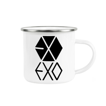 EXO Band korea, Κούπα Μεταλλική εμαγιέ λευκη 360ml