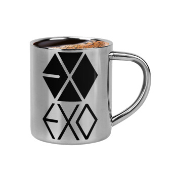 EXO Band korea, Κουπάκι μεταλλικό διπλού τοιχώματος για espresso (220ml)