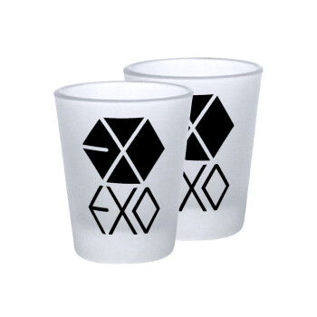 EXO Band korea, Σφηνοπότηρα γυάλινα 45ml του πάγου (2 τεμάχια)