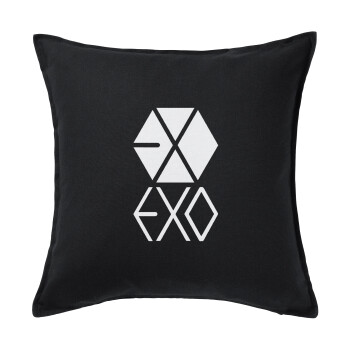 EXO Band korea, Sofa cushion black 50x50cm includes filling