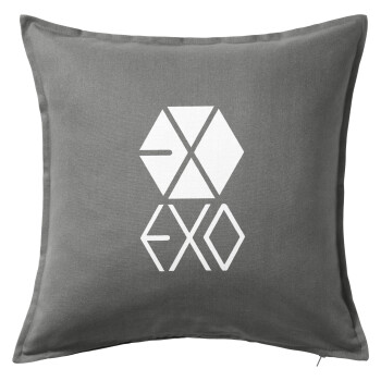 EXO Band korea, Sofa cushion Grey 50x50cm includes filling