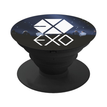 EXO Band korea, Phone Holders Stand  Black Hand-held Mobile Phone Holder