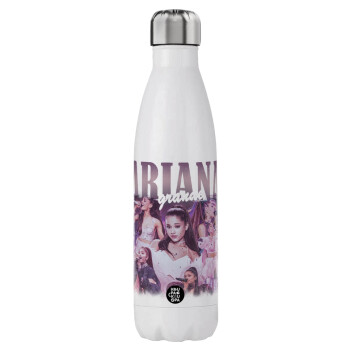 Ariana Grande, Μεταλλικό παγούρι θερμός (Stainless steel), διπλού τοιχώματος, 750ml