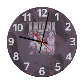 Ariana Grande, Ρολόι τοίχου γυάλινο (30cm)