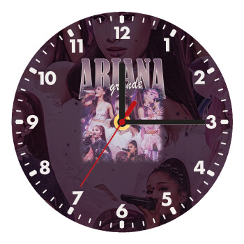 Ariana Grande, Wooden wall clock (20cm)