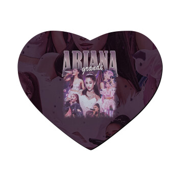 Ariana Grande, Mousepad καρδιά 23x20cm
