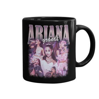 Ariana Grande, Κούπα Μαύρη, κεραμική, 330ml