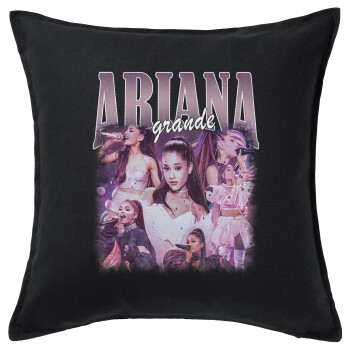 Ariana Grande, Sofa cushion black 50x50cm includes filling