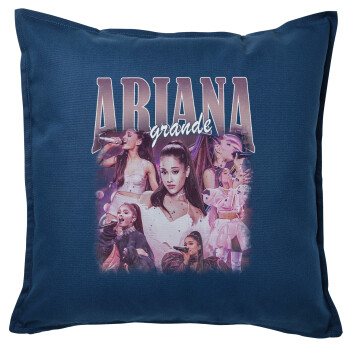 Ariana Grande, Sofa cushion Blue 50x50cm includes filling