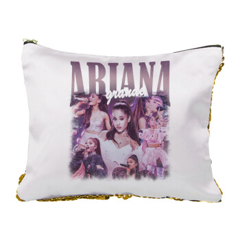 Ariana Grande, Τσαντάκι νεσεσέρ με πούλιες (Sequin) Χρυσό
