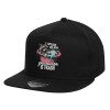 Καπέλο παιδικό Flat Snapback, Μαύρο (100% ΒΑΜΒΑΚΕΡΟ, ΠΑΙΔΙΚΟ, UNISEX, ONE SIZE)