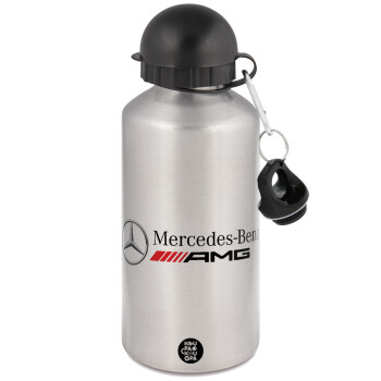 AMG Mercedes, Metallic water jug, Silver, aluminum 500ml