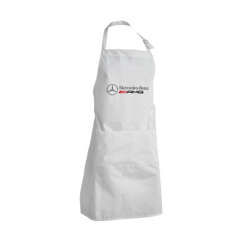 AMG Mercedes, Adult Chef Apron (with sliders and 2 pockets)