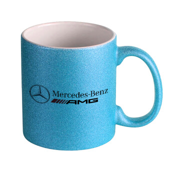 AMG Mercedes, Κούπα Σιέλ Glitter που γυαλίζει, κεραμική, 330ml