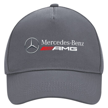 AMG Mercedes, Ultimate Adult Hat Grey, (100% COTTON DRILL, ADULT, UNISEX, ONE SIZE)