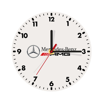 AMG Mercedes, Wooden wall clock (20cm)