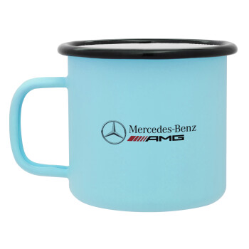AMG Mercedes, Κούπα Μεταλλική εμαγιέ ΜΑΤ σιέλ 360ml