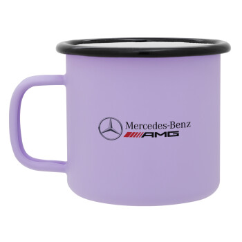 AMG Mercedes, Κούπα Μεταλλική εμαγιέ ΜΑΤ Light Pastel Purple 360ml