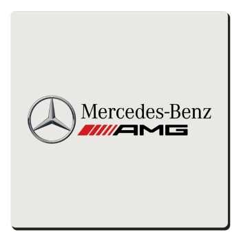AMG Mercedes, Τετράγωνο μαγνητάκι ξύλινο 6x6cm