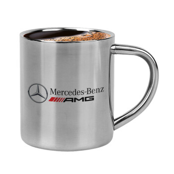 AMG Mercedes, Κουπάκι μεταλλικό διπλού τοιχώματος για espresso (220ml)