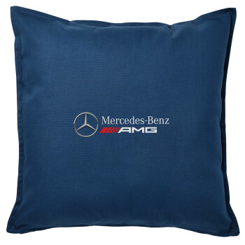 AMG Mercedes, Sofa cushion Blue 50x50cm includes filling