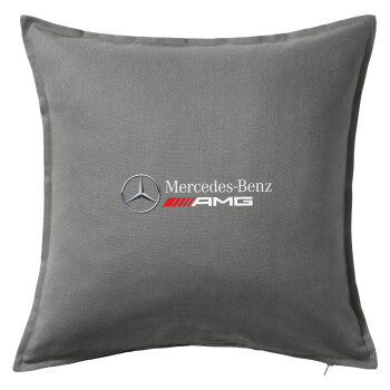 AMG Mercedes, Sofa cushion Grey 50x50cm includes filling
